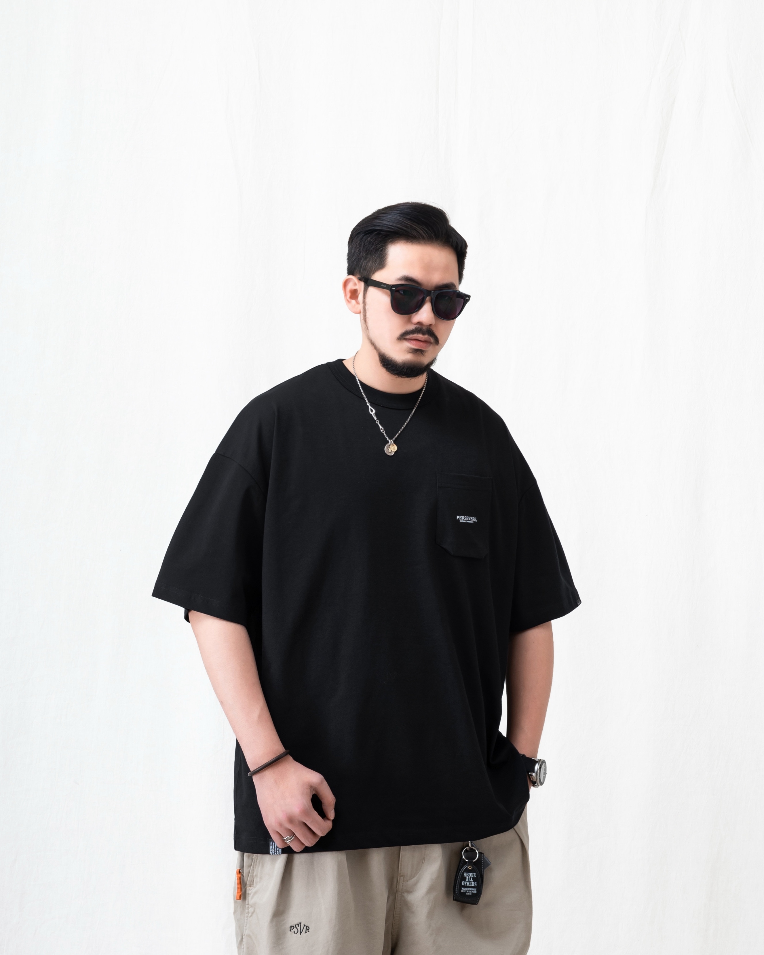 Persevere Classic Pocket T-shirt 口袋 短袖 四色