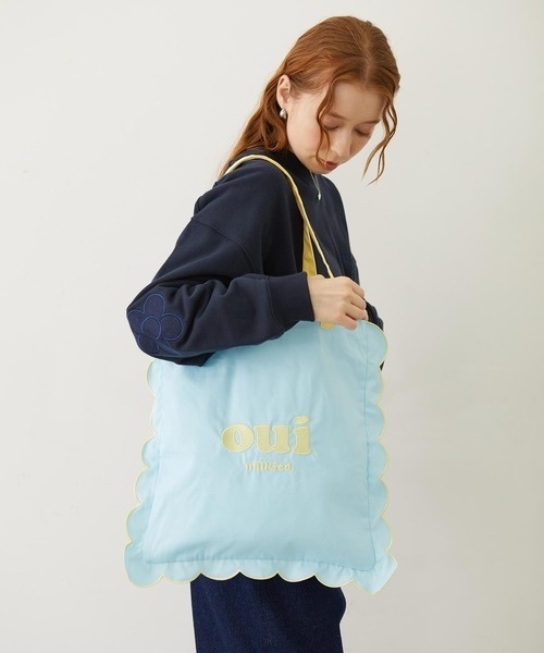 MILKFED. / RUFFLE TOTE BAG