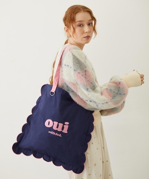MILKFED. / RUFFLE TOTE BAG