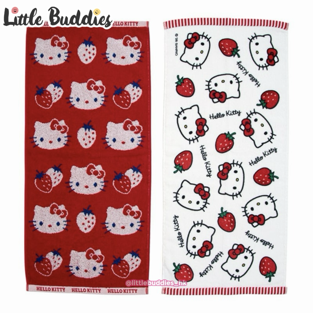 日本 Sanrio 長毛巾 (2件裝)