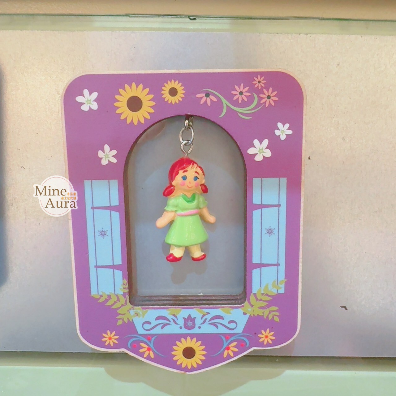 World of Frozen 限定 安娜Anna 造型 磁鐵 冰雪奇緣 Frozen -香港迪士尼樂園