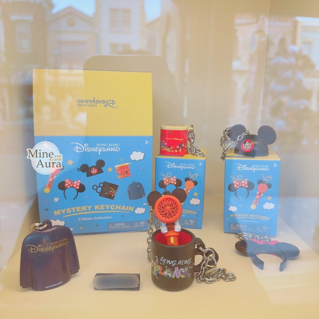 樂園限定 米奇 Mickey 米妮 Minnie 熱門商品 造型 擺飾 迷你 吊飾 盲選盒 盲盒 -香港迪士尼樂園
