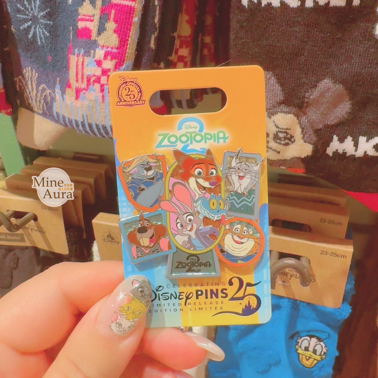 動物方城市 2  Zootopia 2 角色集合 造型 徽章 PIN -香港迪士尼樂園