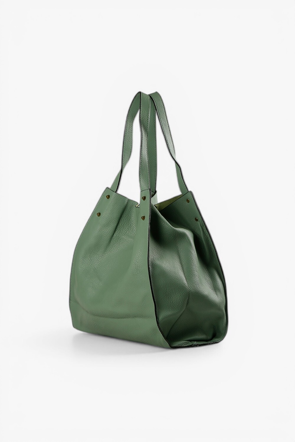 Witch 鉚釘大托特包 淺綠