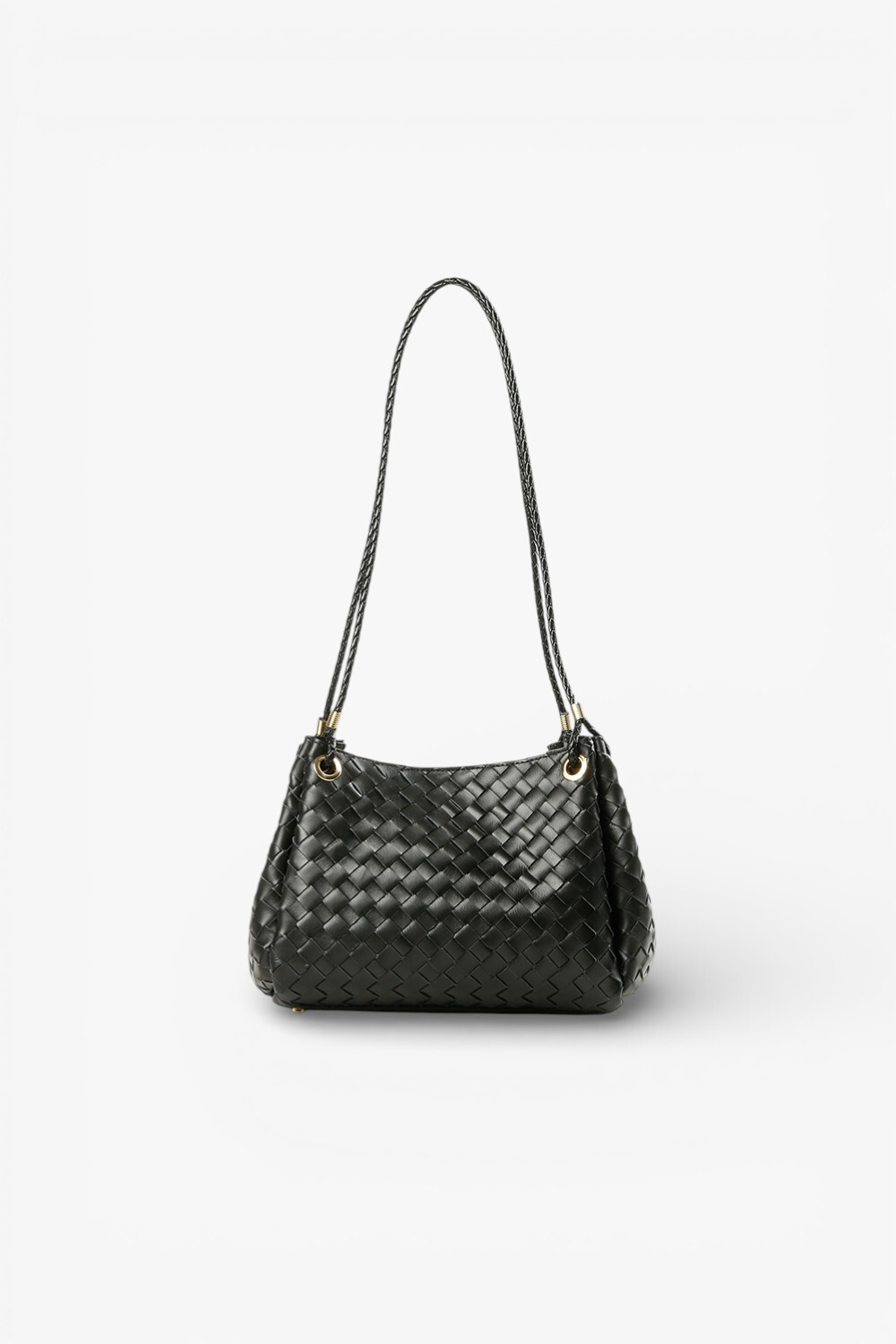 Linea 編織波士頓包 黑色