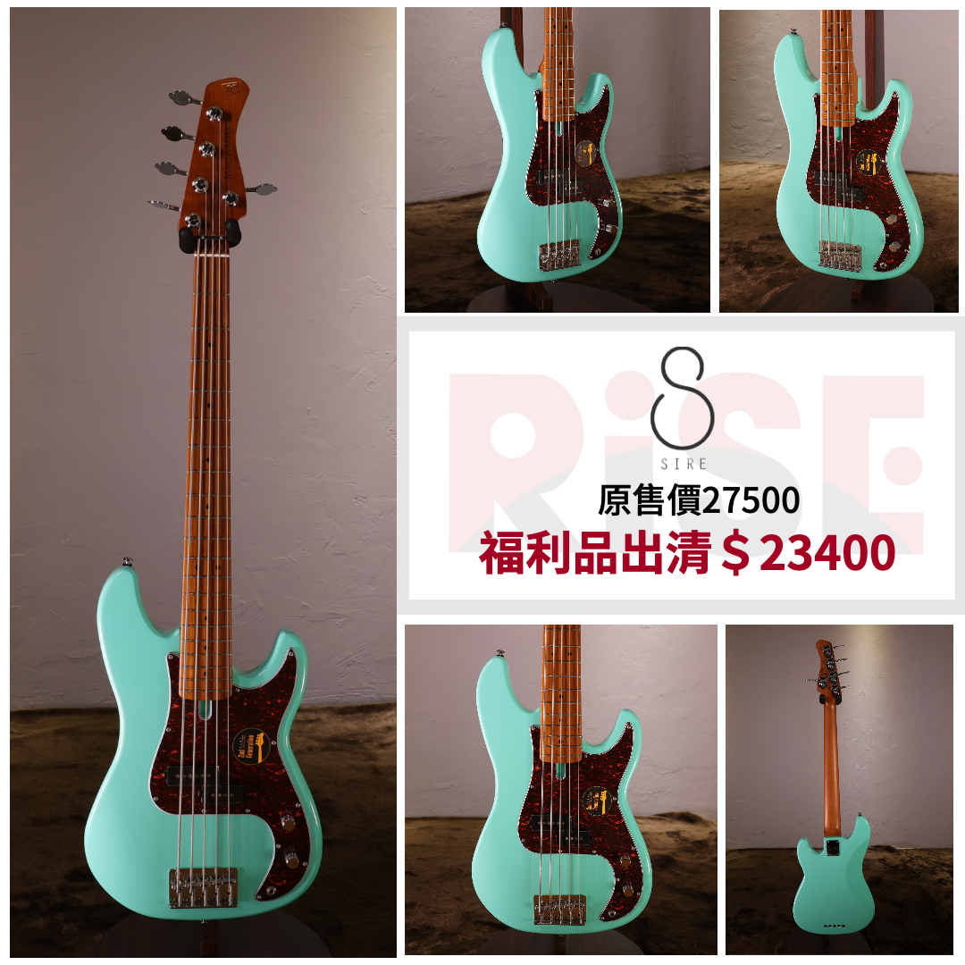 公司貨 Sire Marcus Miller P5 Alder P Bass 5弦 電貝斯 (含原廠琴袋)