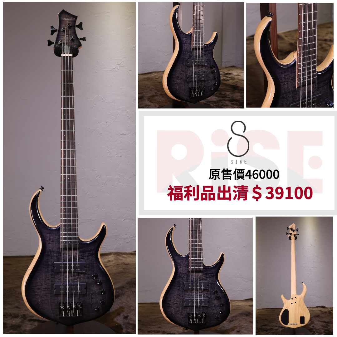 公司貨Sire Marcus Miller M7 2Gen Ash Bass/電貝斯(含原廠琴袋)