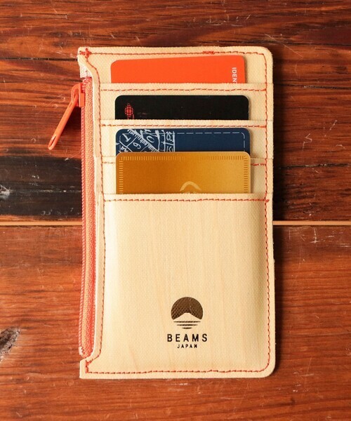 "代購" BEAMS JAPAN 櫸木 零錢小卡夾