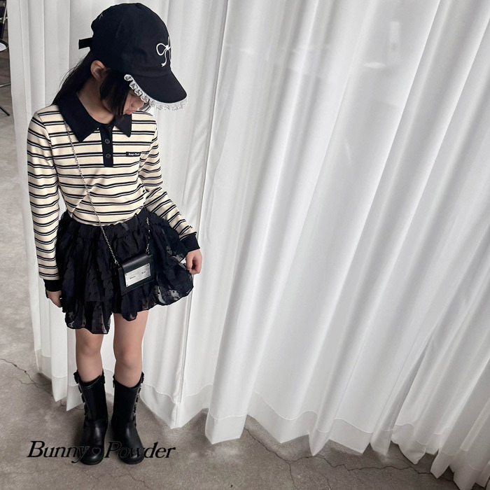 正韓夏BUNNY POWDER 兩色浪漫蕾絲裙