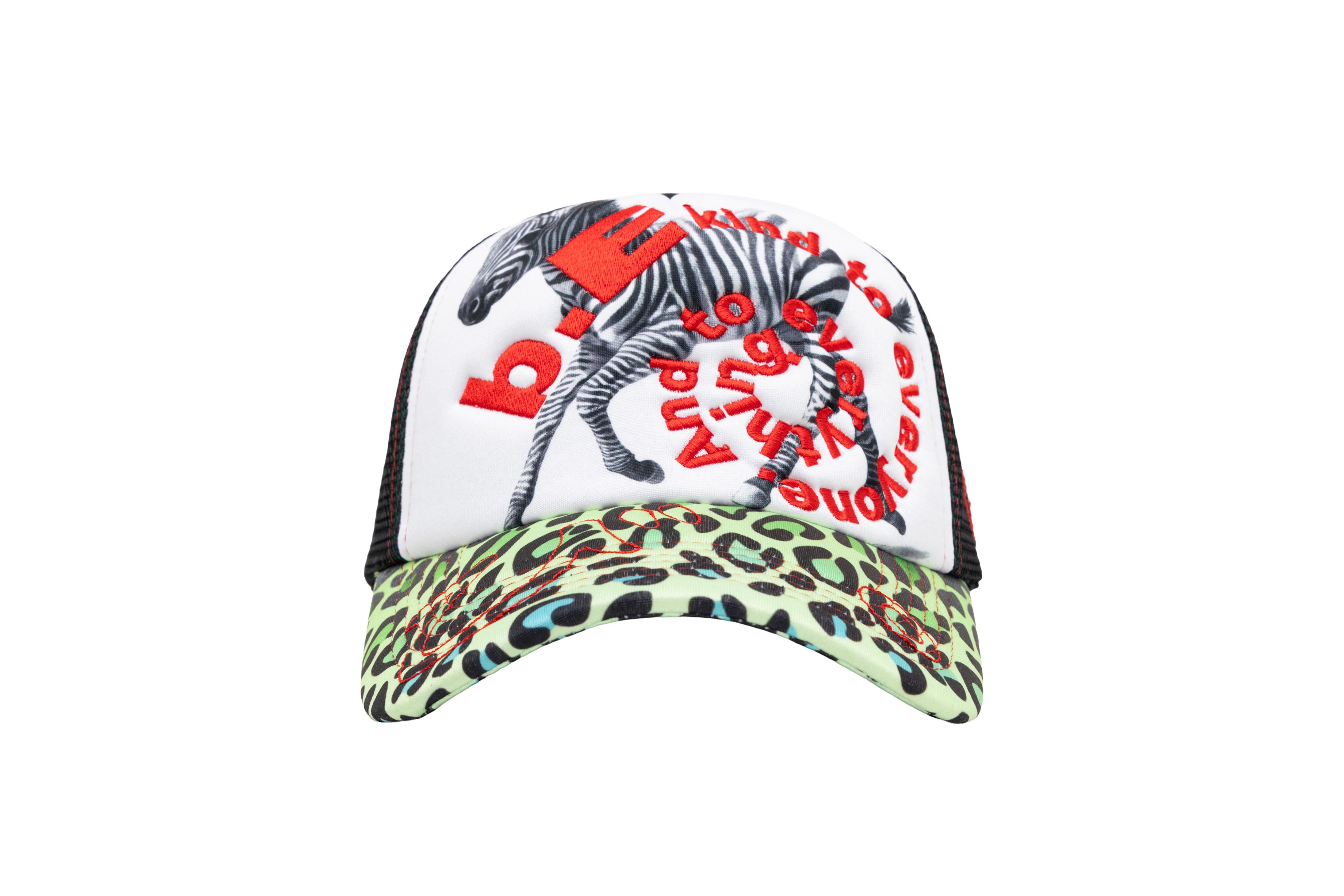 b.Eautiful "b.i Foam Trucker Hat" (Baby Zebra)