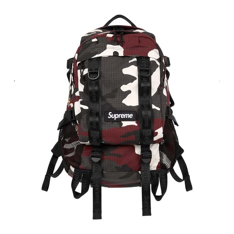 Supreme Backpack Red Camo 後背包 多夾層 紅色迷彩 SS26B1-RO [台灣現貨]