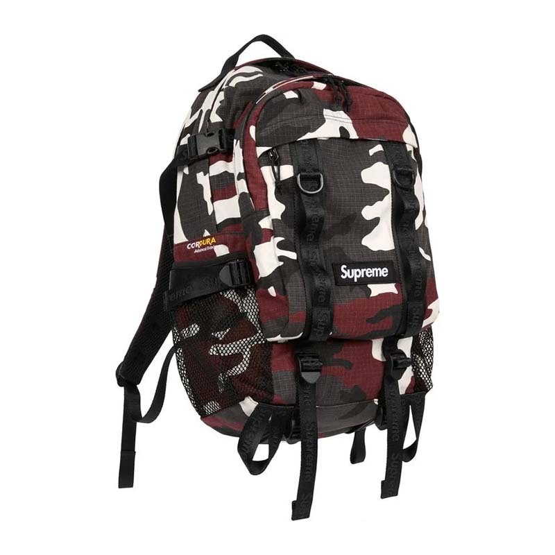 Supreme Backpack Red Camo 後背包 多夾層 紅色迷彩 SS26B1-RO [台灣現貨]