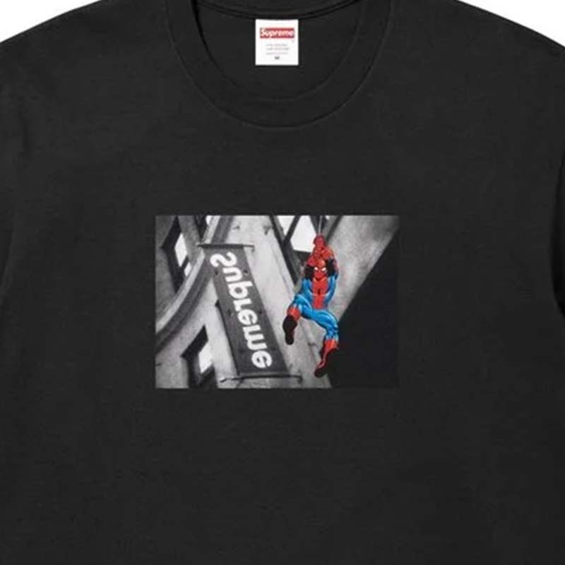 Supreme Spiderman Tee Black 黑色 蜘蛛人 短袖 SS26T56-BK [台灣現貨]
