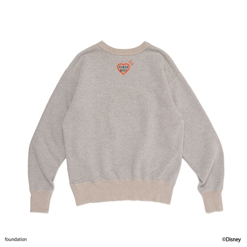現貨┃日本製 HUMAN MADE MICKEY MOUSE CLUB TSURIAMI SWEATSHIRT 米奇 大學t 衛衣