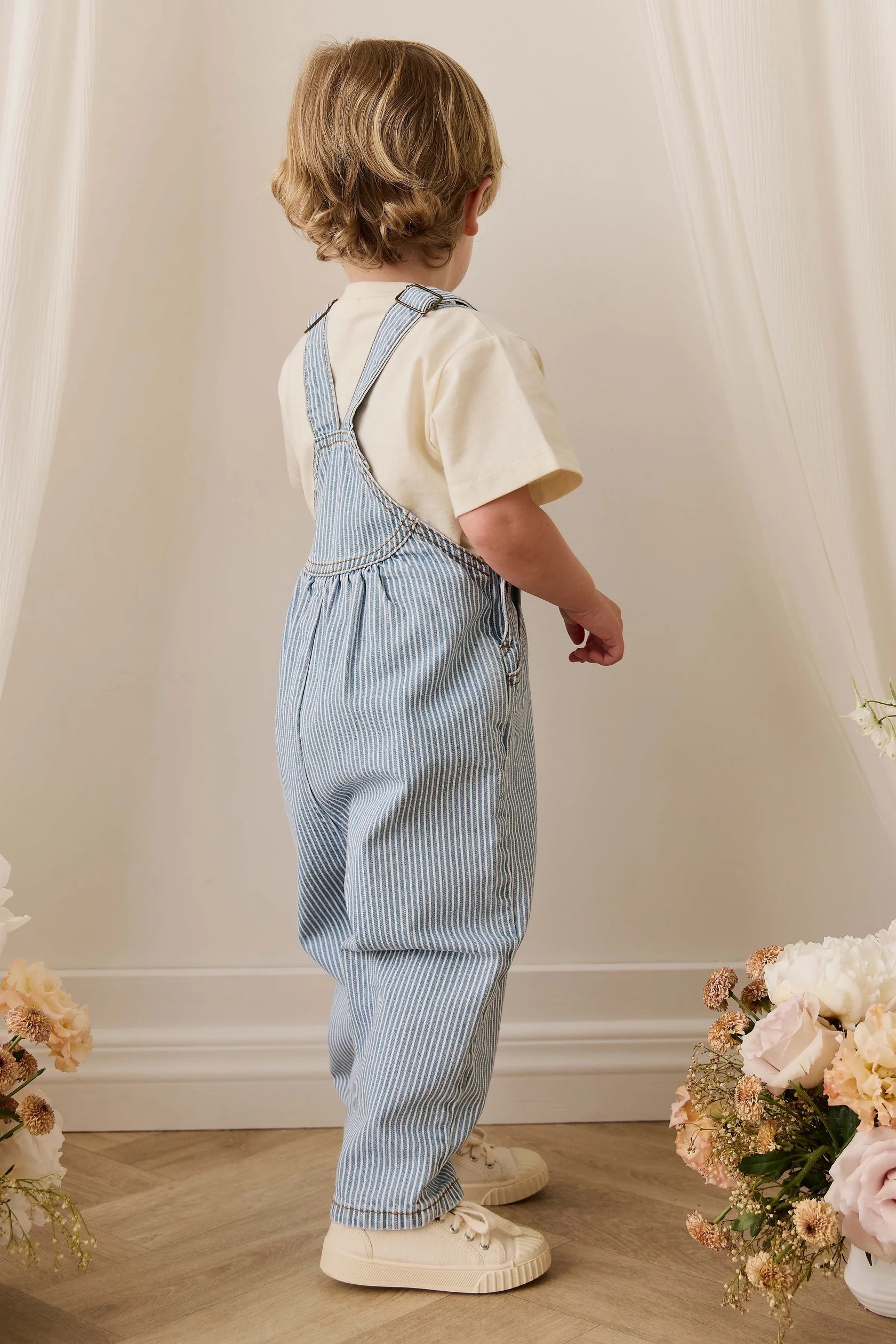 【預購】JAMIE KAY -Cecil Overall（Holiday Stripe）