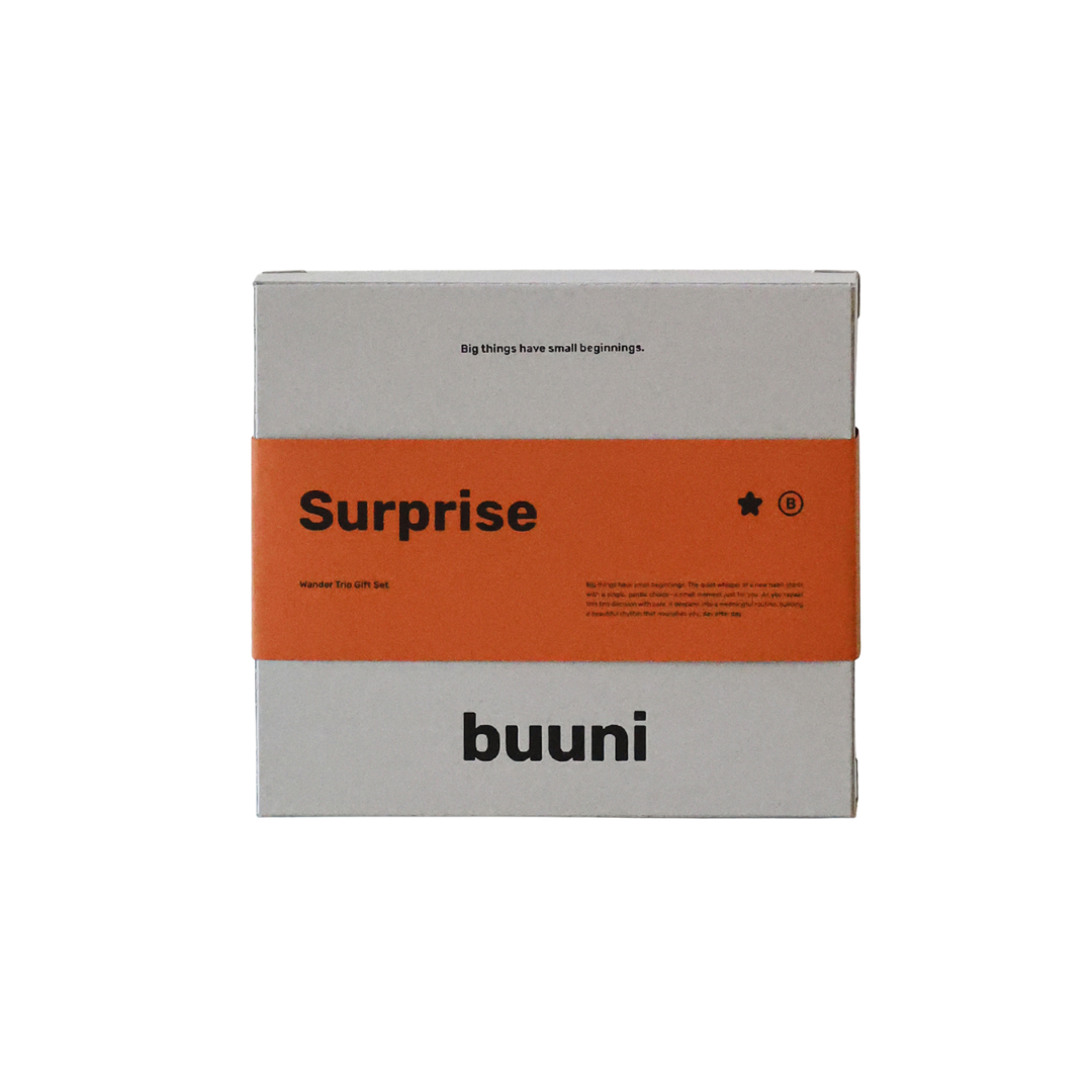 buuni Wander Trio 漫遊三重奏禮盒  2款