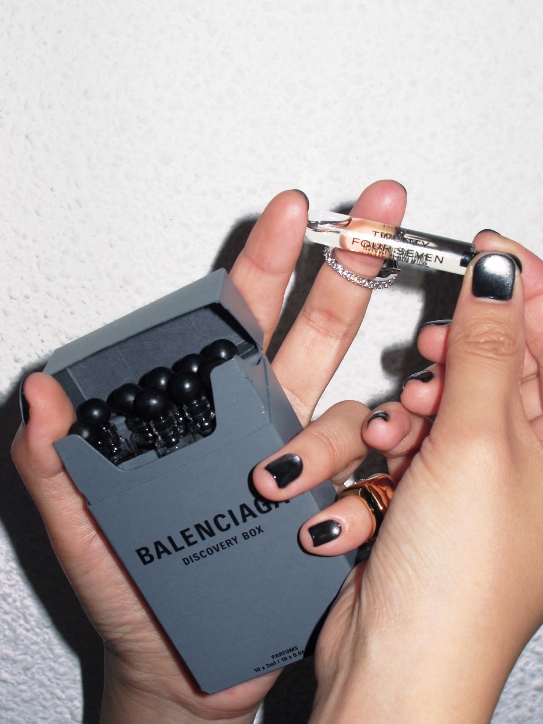 BALENCIAGA 巴黎世家 木質調 淡香水 EDT 麝香小蒼蘭 煙盒 十件套組