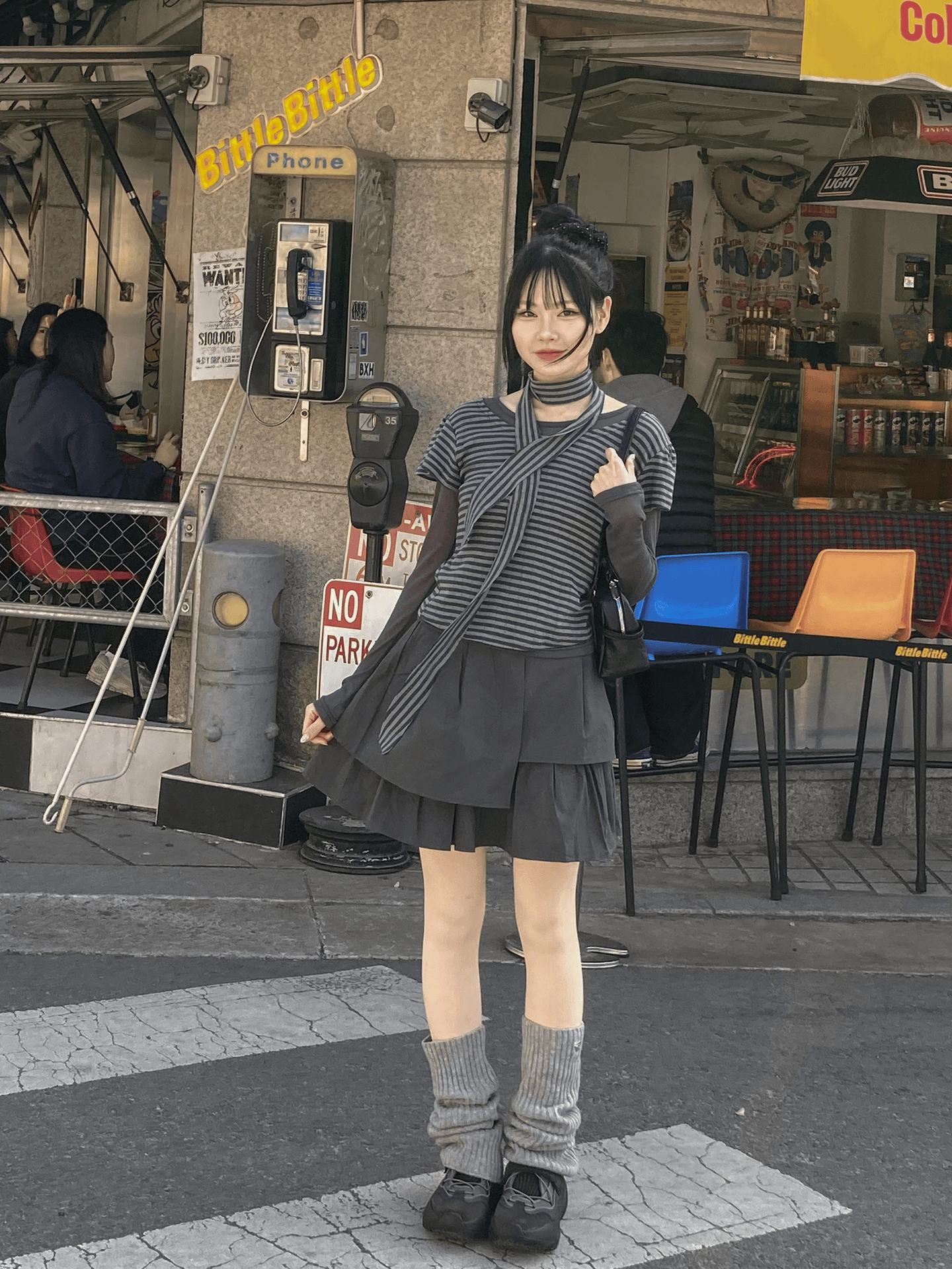 設計滿分不規則層層短裙〈🇰🇷DAY 1〉