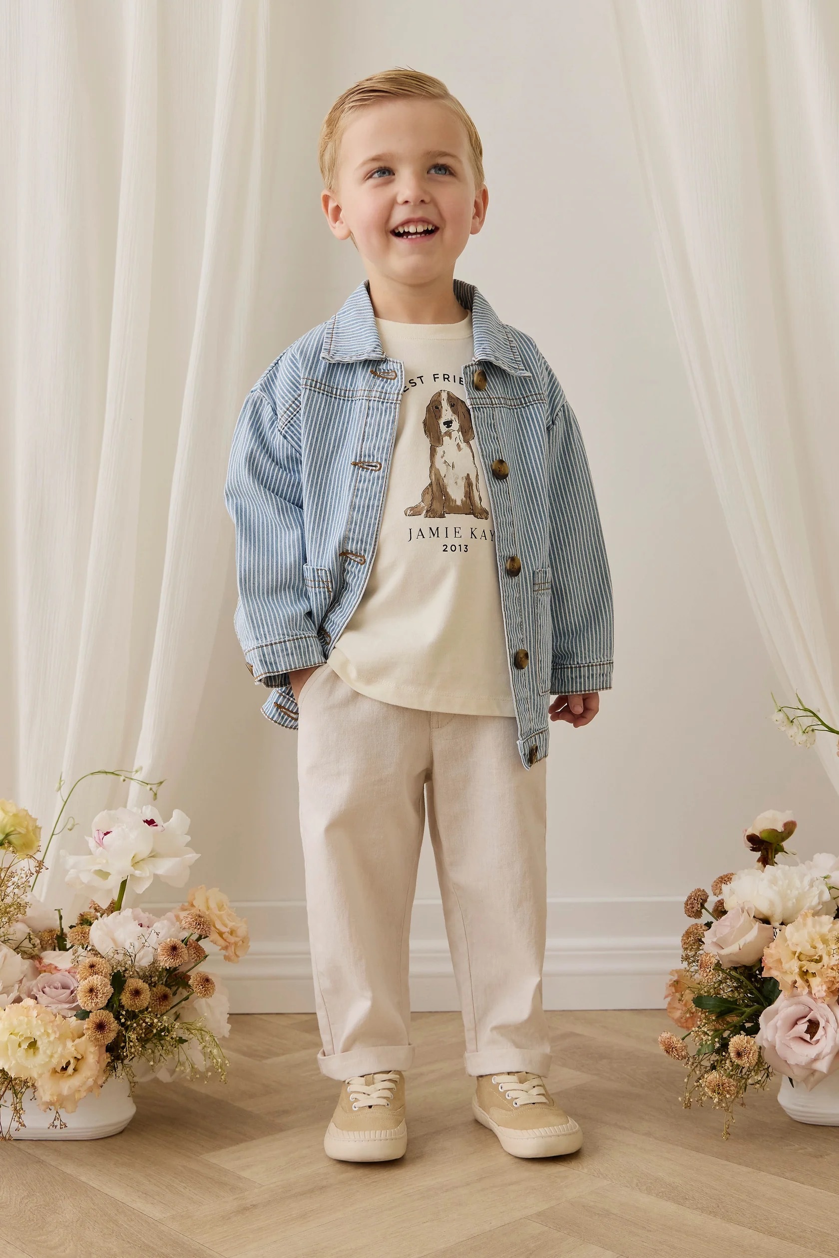 【預購】JAMIE KAY -Axel Jacket（Holiday Stripe）