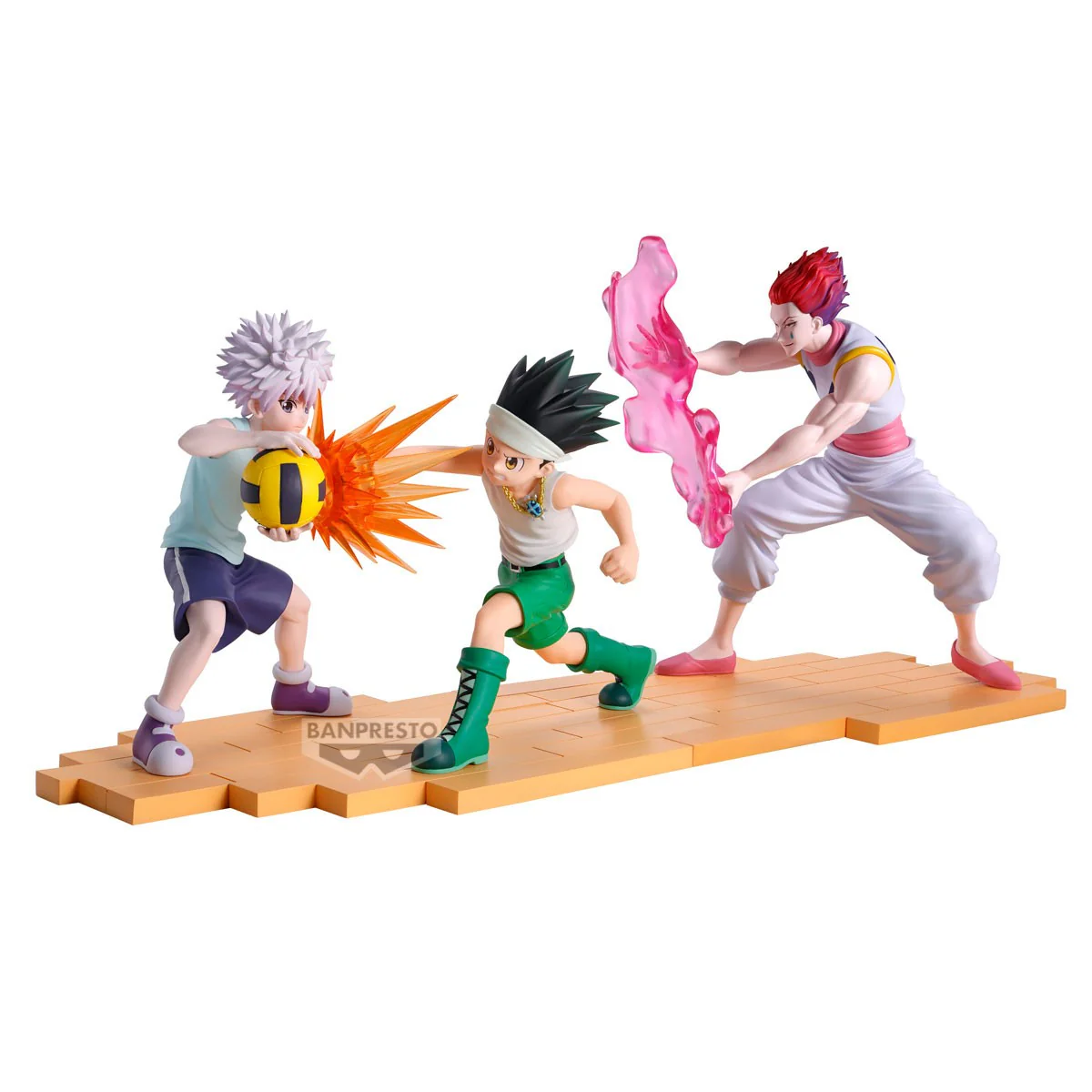 Banpresto 景品 小岡 & 基路亞 & 希索加《HUNTER×HUNTER 全職獵人》