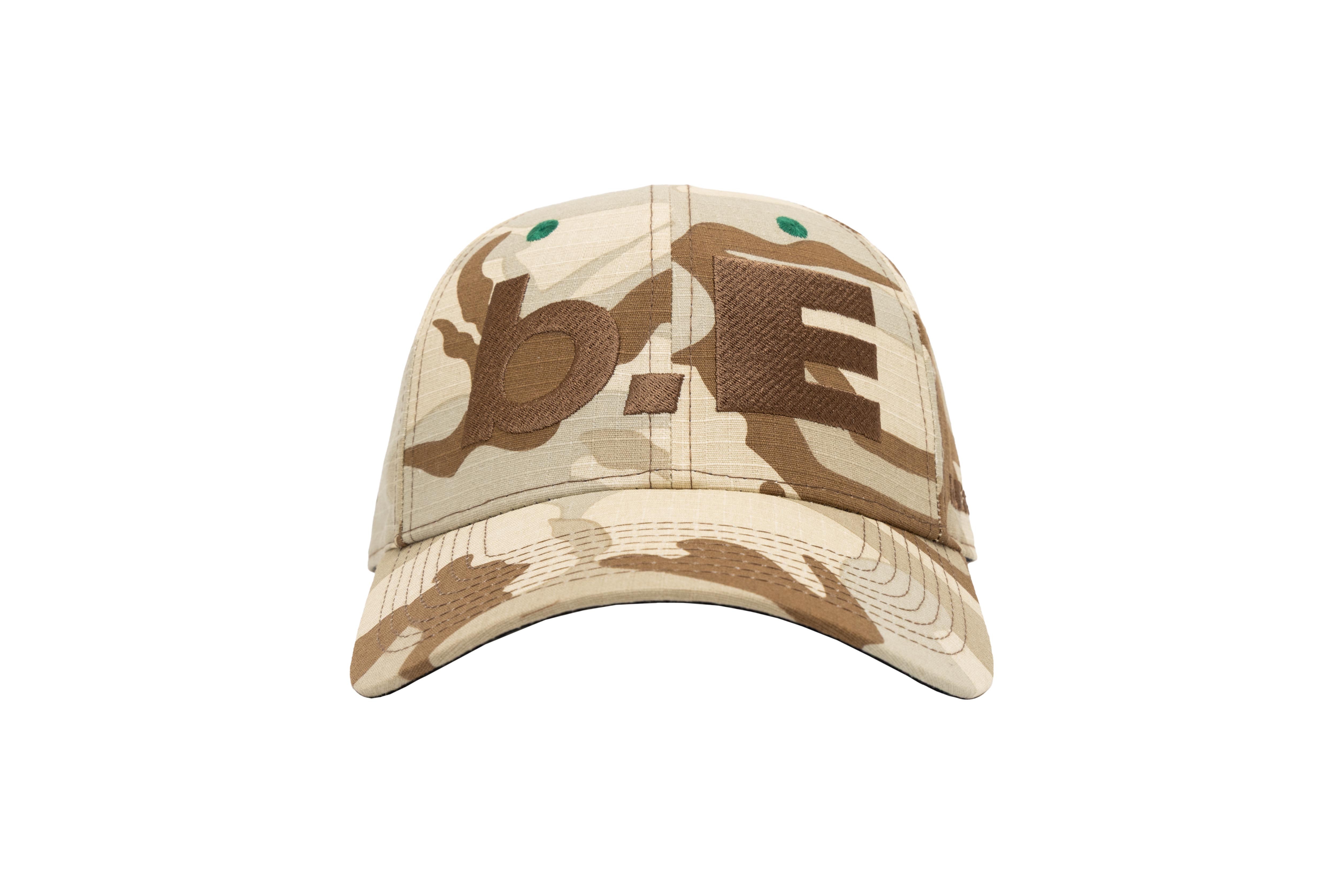b.Eautiful “b.E Hat" (Sand Camo / Brown)