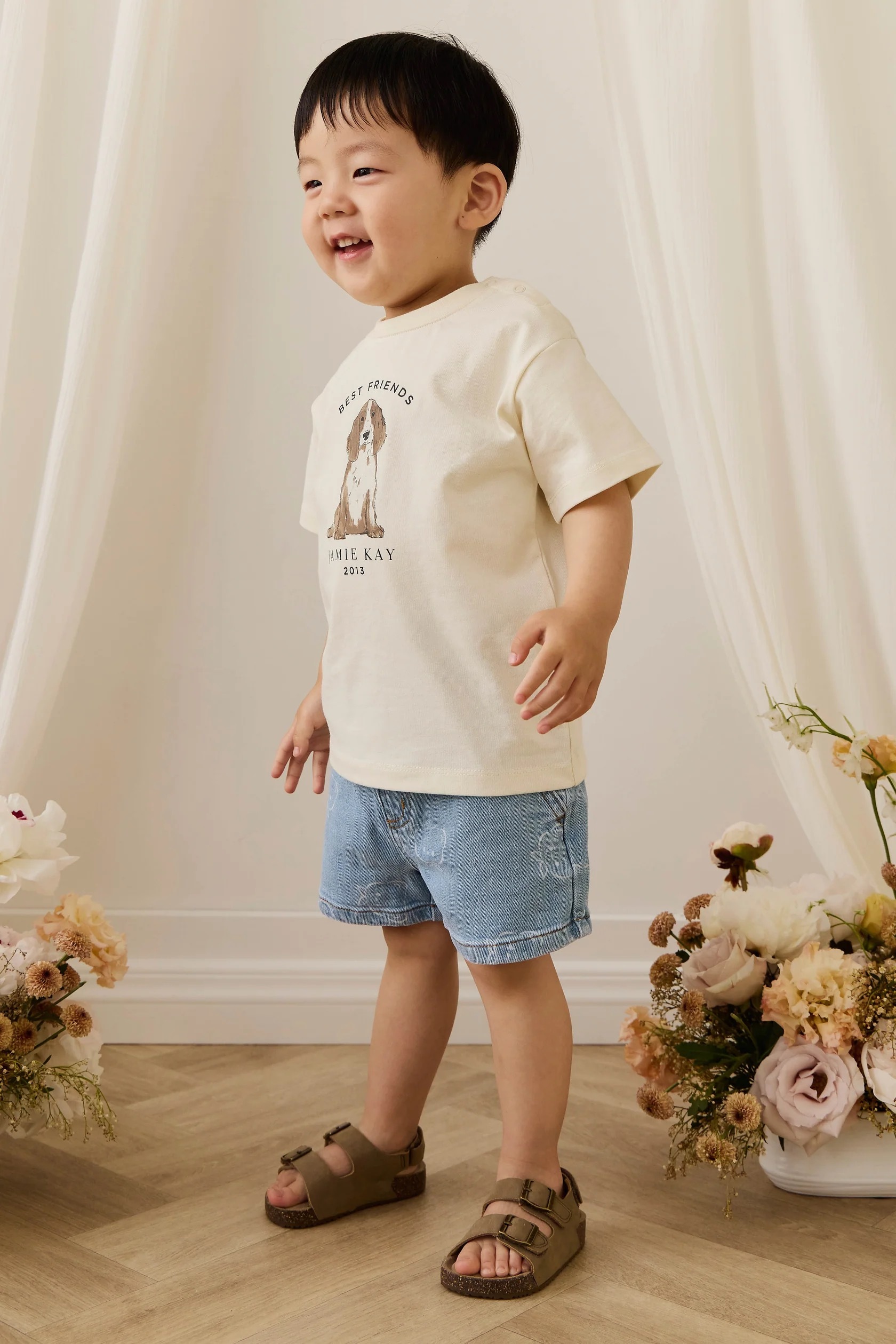 【預購】JAMIE KAY -Reid Denim Short（Bowie Bear Denim）