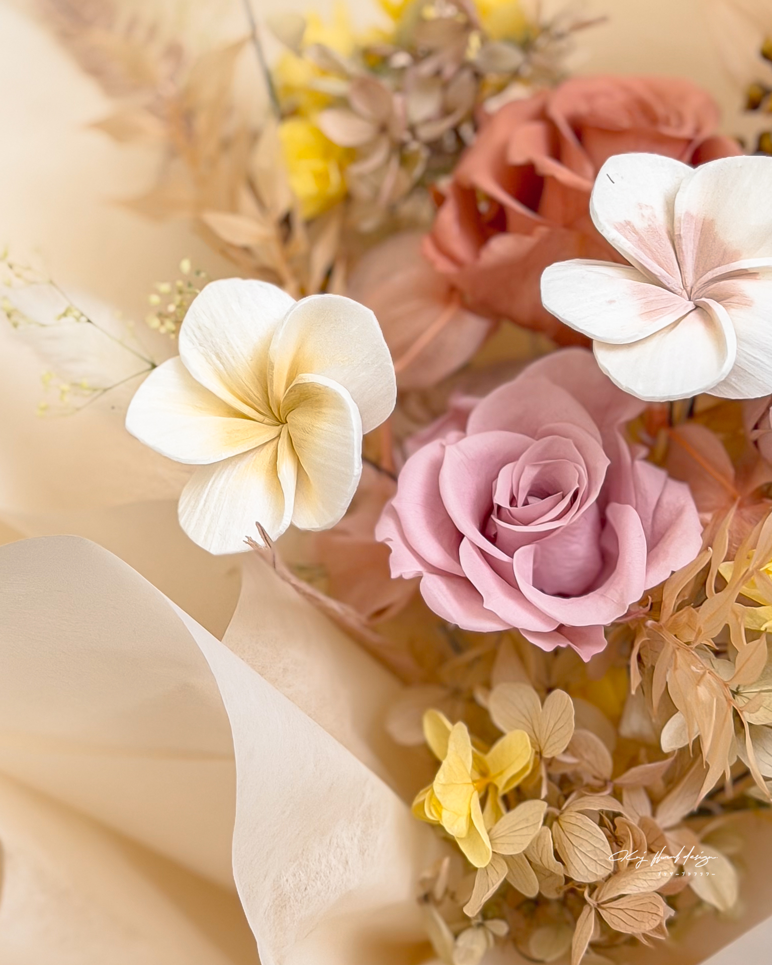 日光花信・永生玫瑰花束