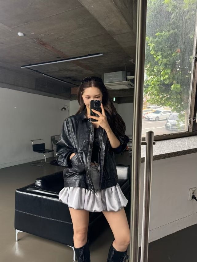 緞面南瓜短裙🎃