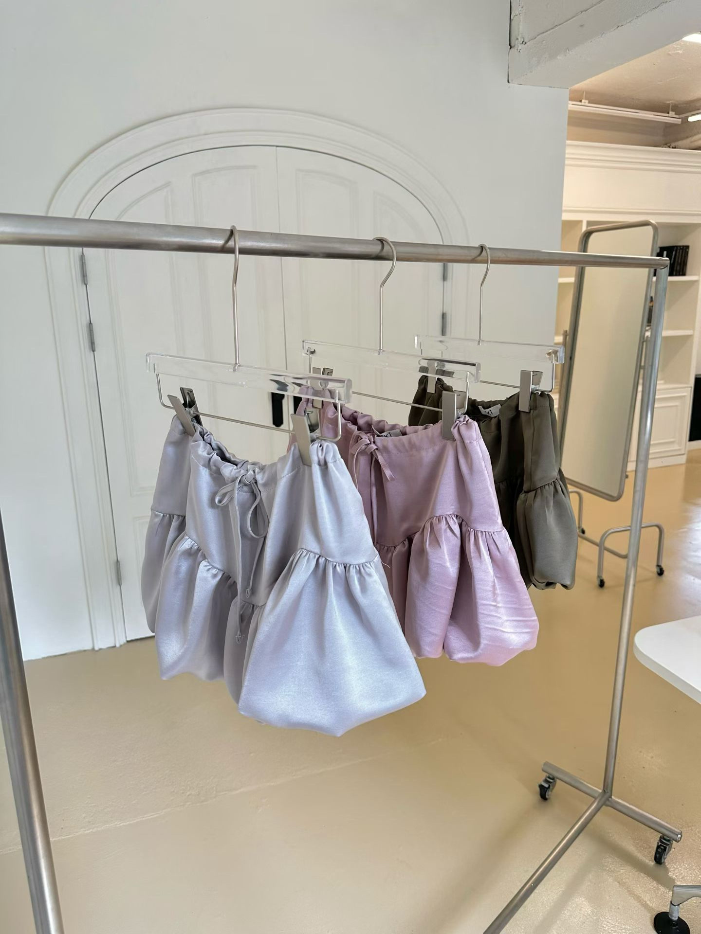 緞面南瓜短裙🎃