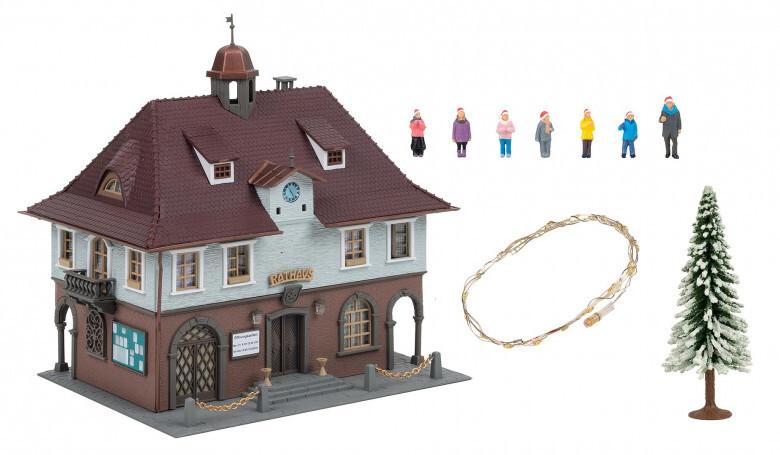 Faller 190093 HO規  聖誕歌唱宣傳套裝