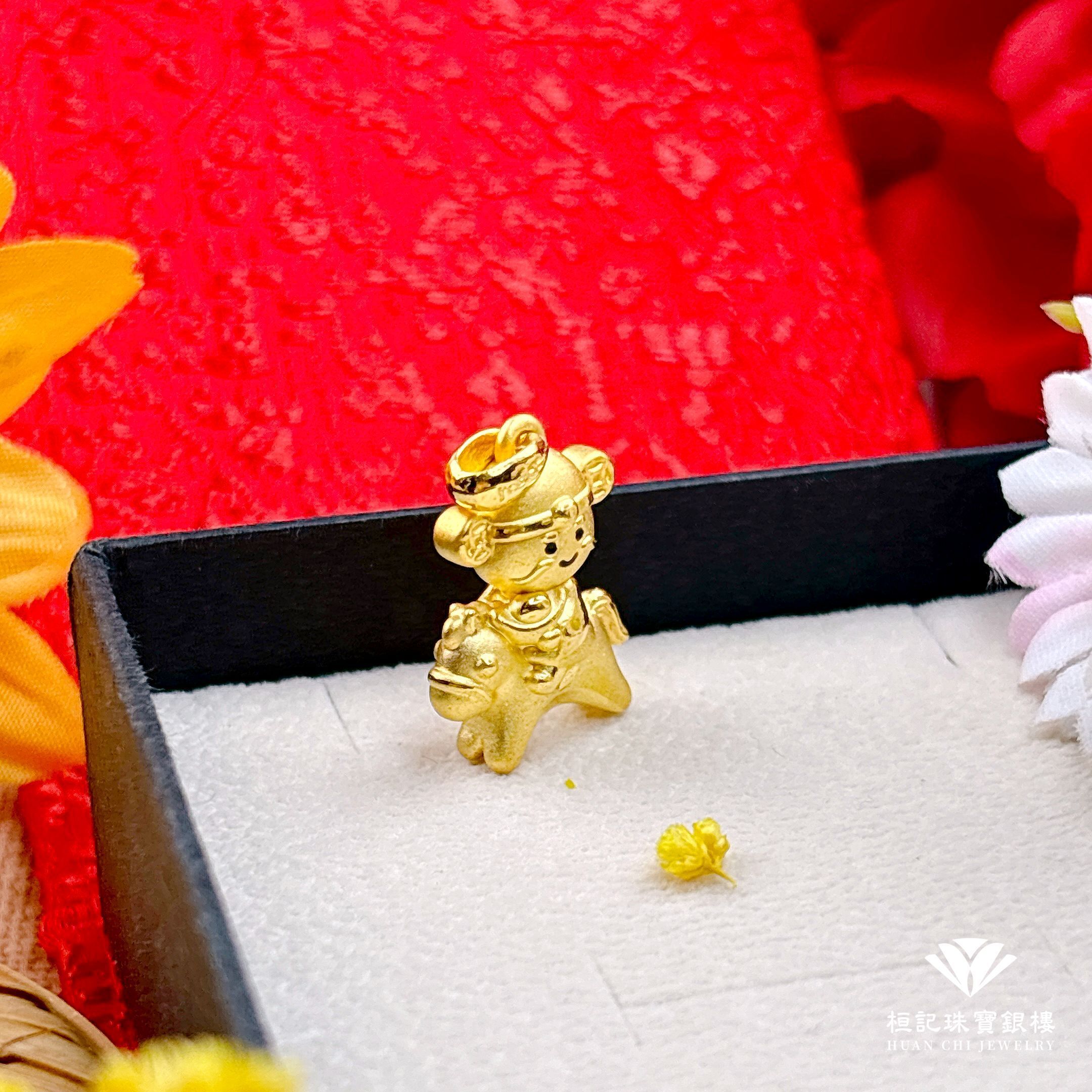 財神馬上到/咬錢來貔貅 黃金墜子