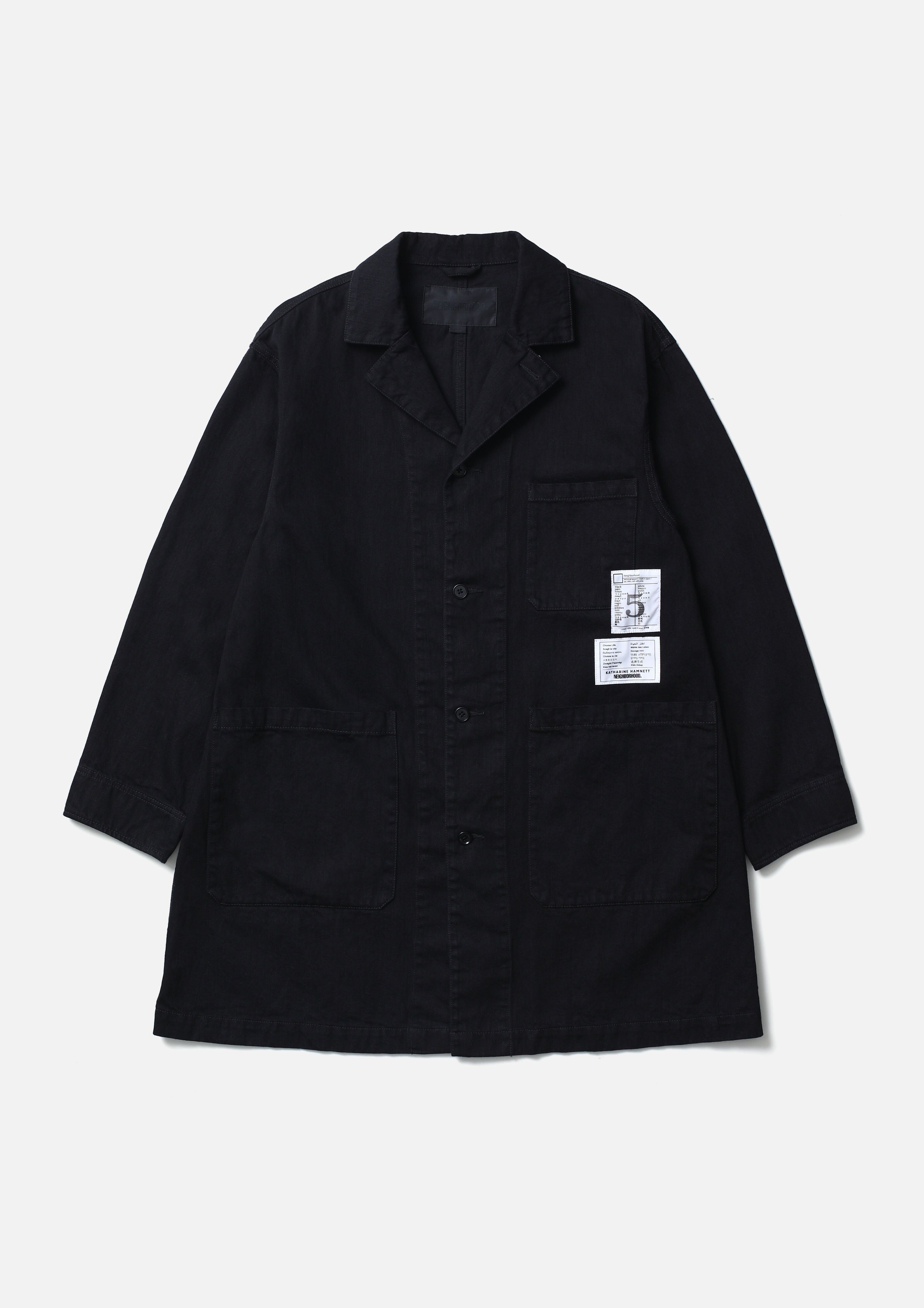 【NEIGHBORHOOD 】 0320(五） 發售NH X KATHARINE HAMNETT . BW . SHOP COAT