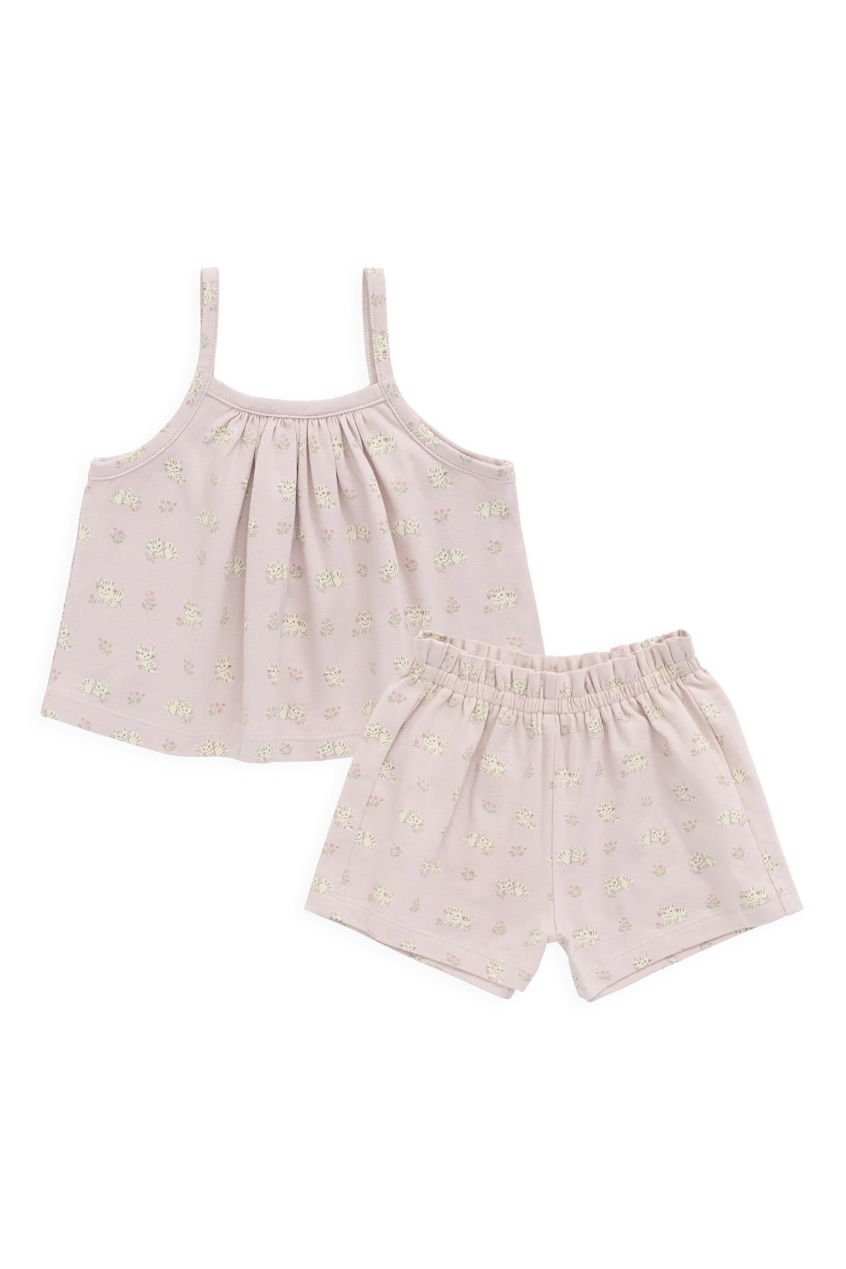 【預購】JAMIE KAY -Organic Cotton Winnie Pyjama Set（Moon Floral Mauve）