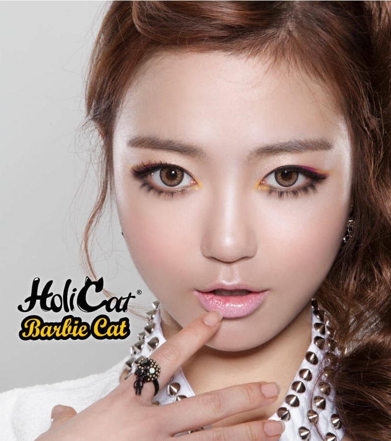 韓國GEO Holicat 彩色月拋_芭比貓_Barbie Cat_1片裝