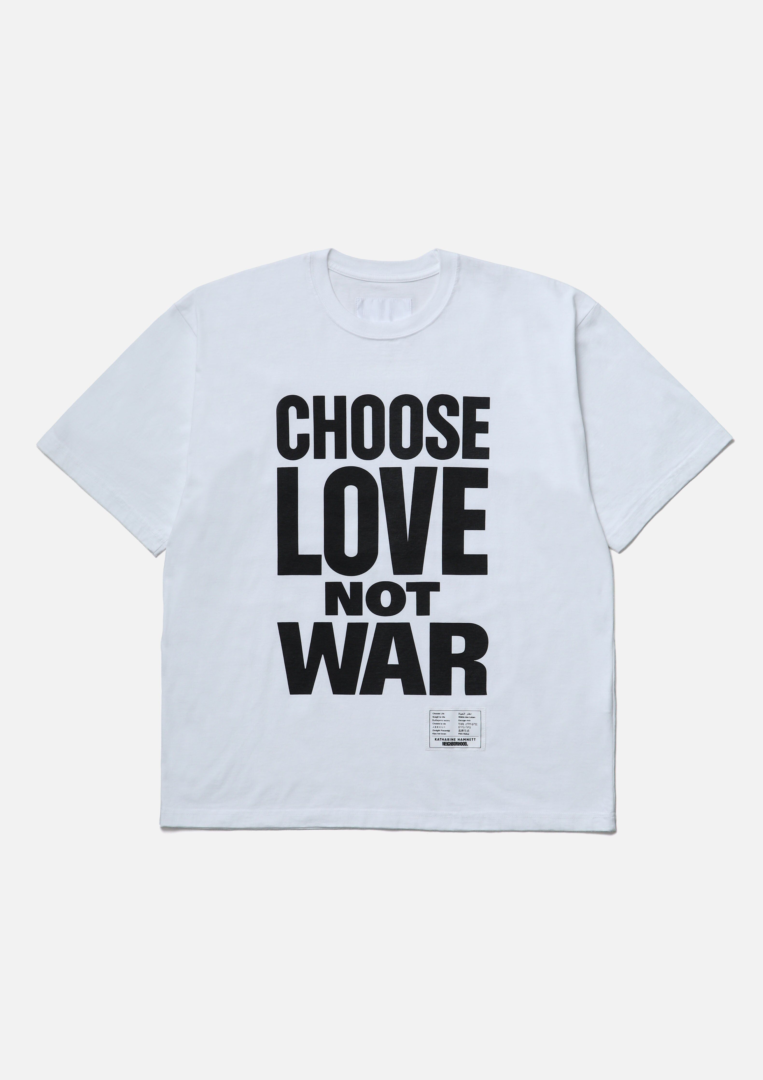 【NEIGHBORHOOD 】 0320(五） 發售NH X KATHARINE HAMNETT . CREWNECK SS-3