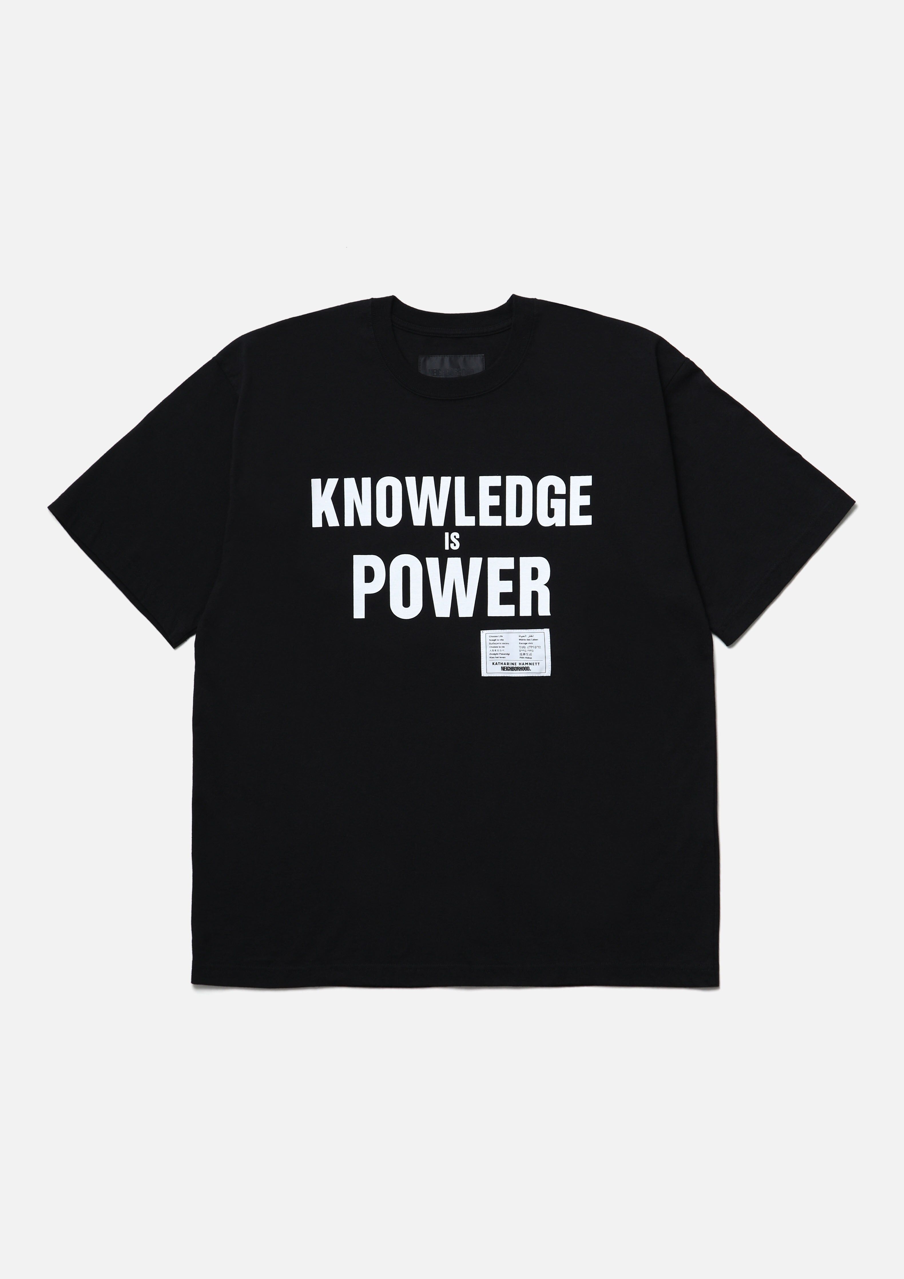 【NEIGHBORHOOD 】 0320(五） 發售NH X KATHARINE HAMNETT . CREWNECK SS-4