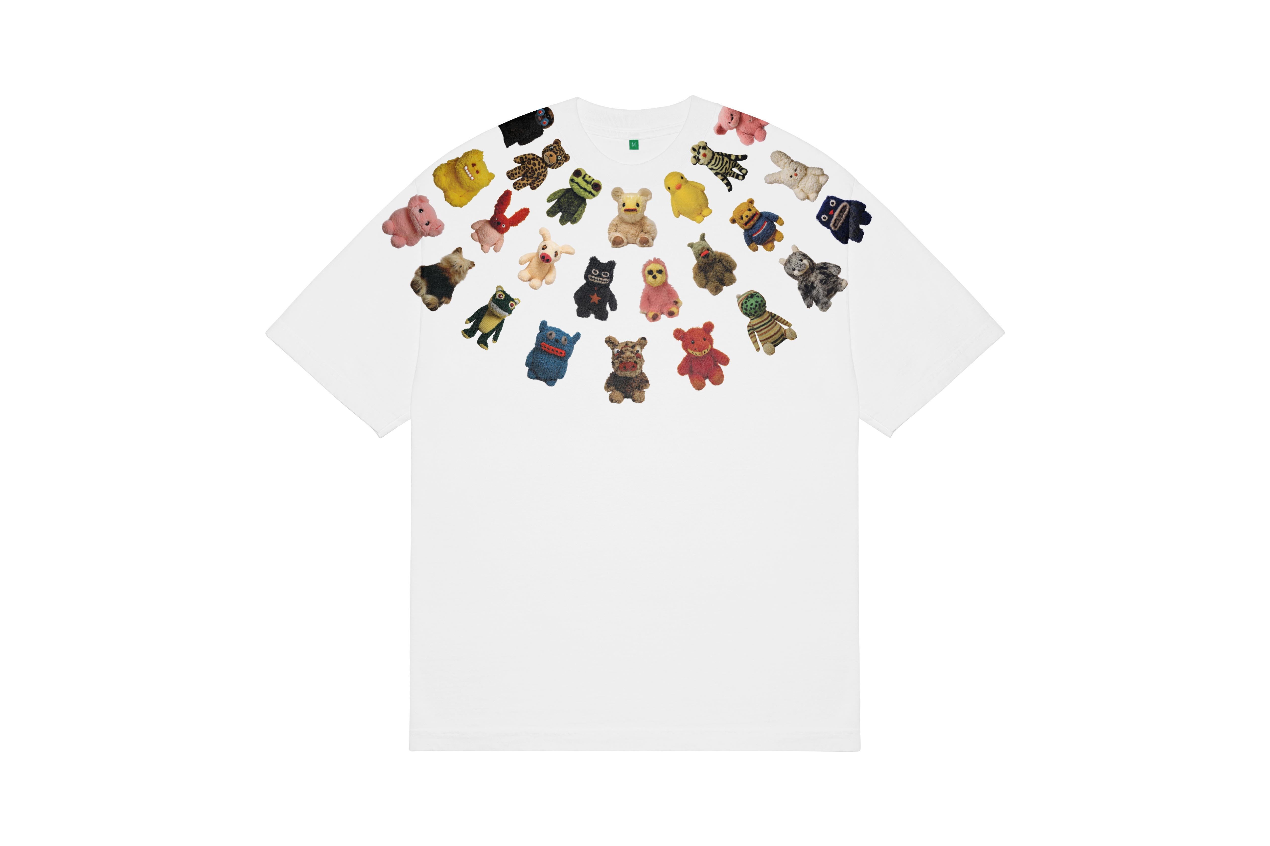 b.Eautiful "Plushie Friends T-Shirt" (White)