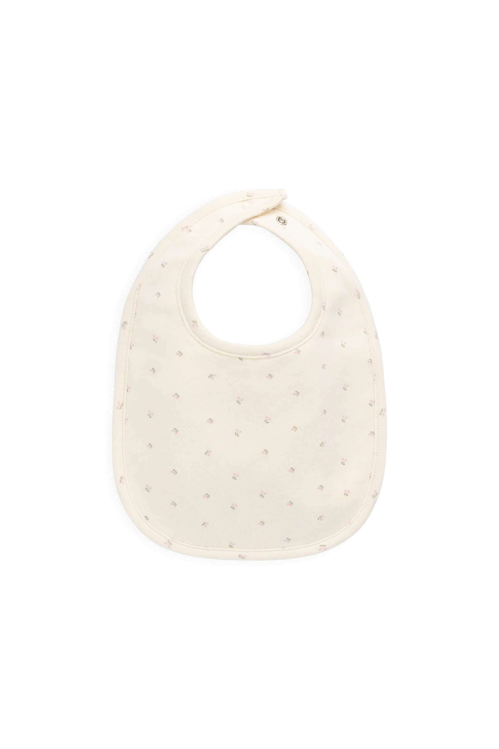 【預購】JAMIE KAY -Organic Cotton Bib（Ditsy Cherries）