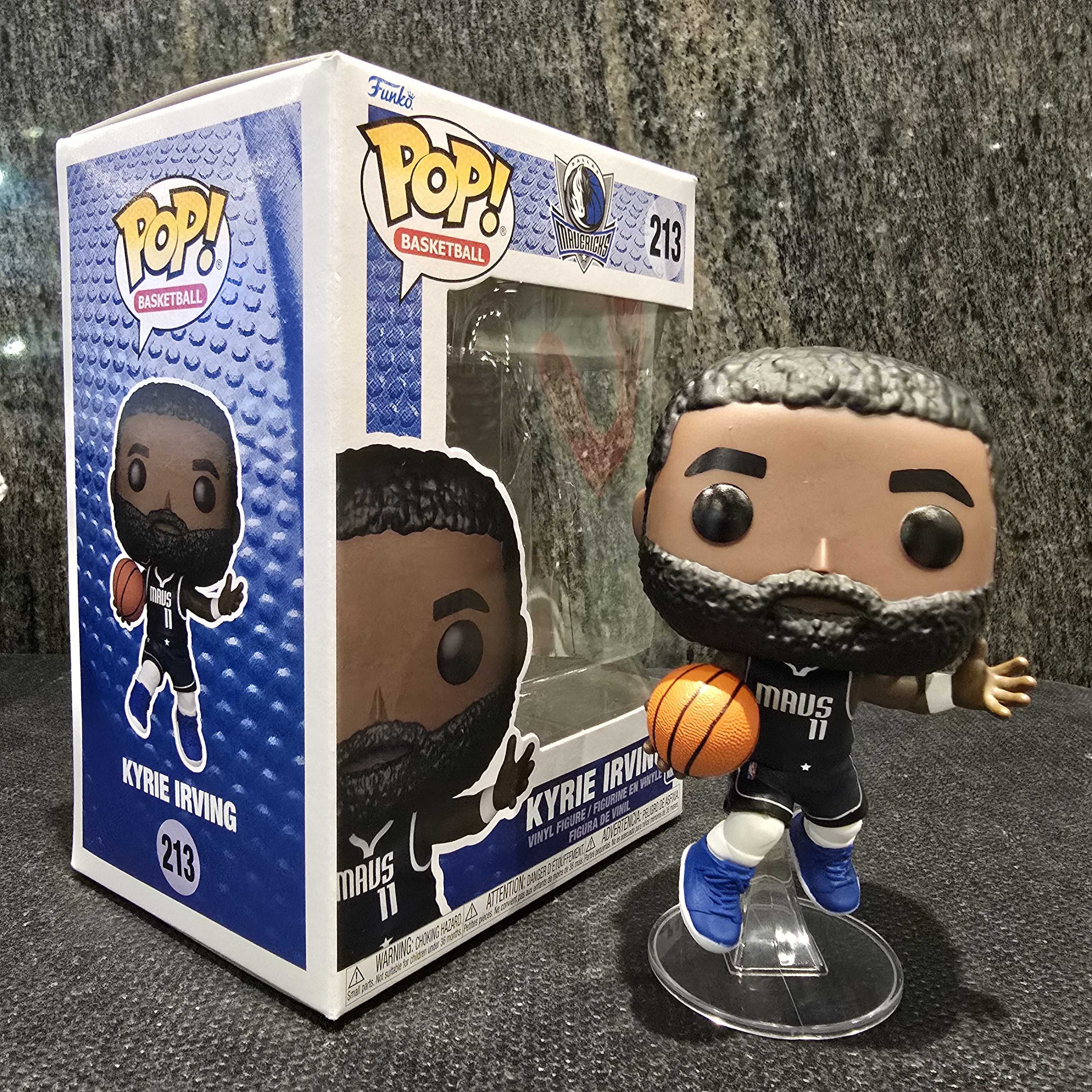 FUNKO POP達拉斯獨行俠_卡爾·艾榮(藍衫)-No.213