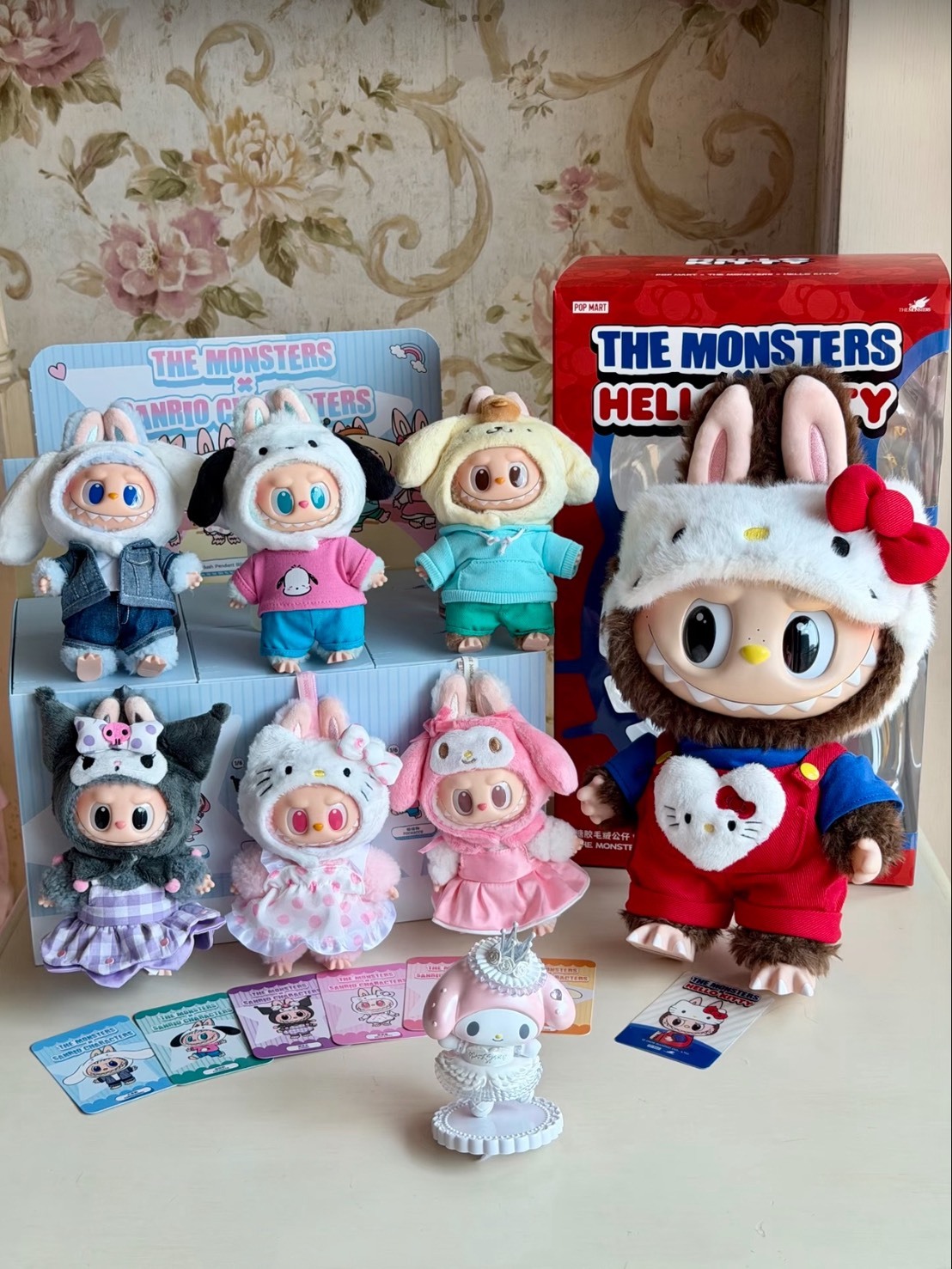 【預購】POPMART 泡泡瑪特 THE MONSTERS LABUBU x Sanrio Characters 系列 夢幻聯乘盲盒 搪膠毛絨