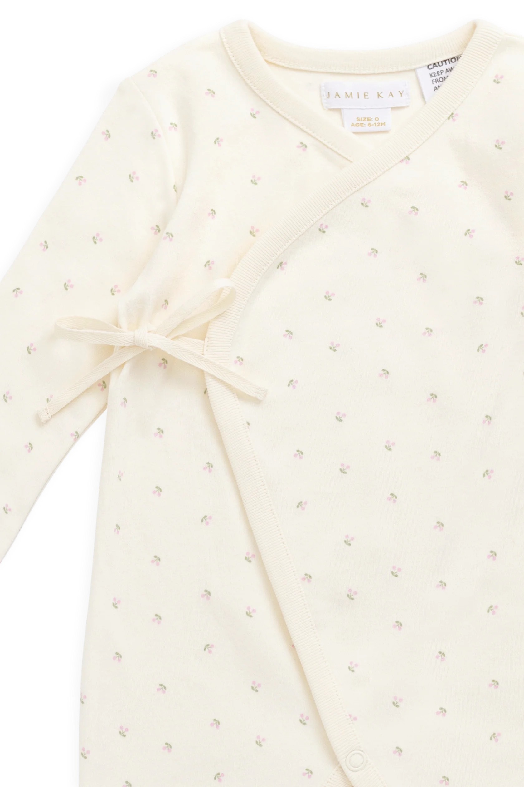 【預購】JAMIE KAY -Organic Cotton Estelle Onepiece（Ditsy Cherries）