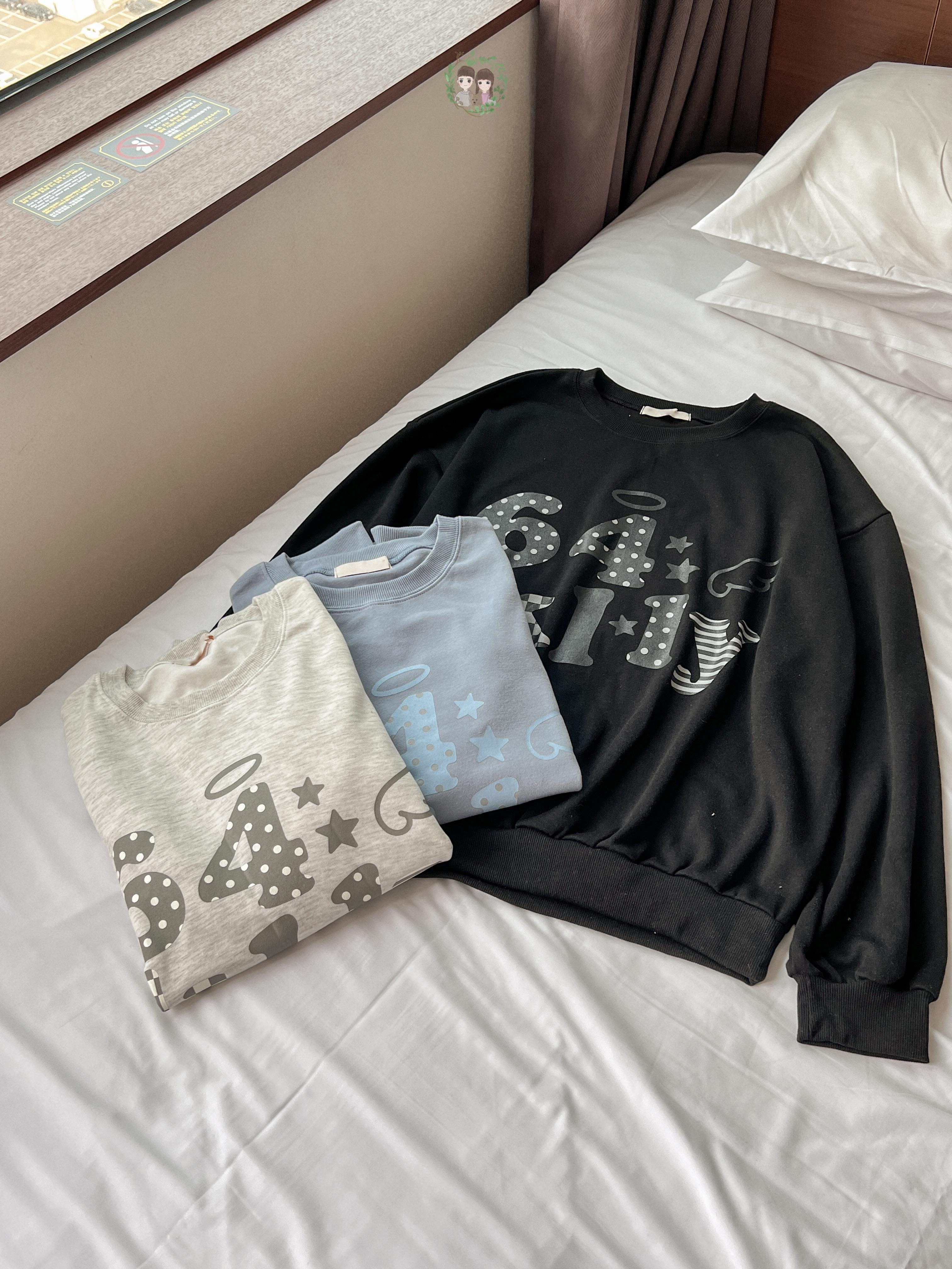 Wishcore波點星星薄衛衣〈🇰🇷DAY 2〉