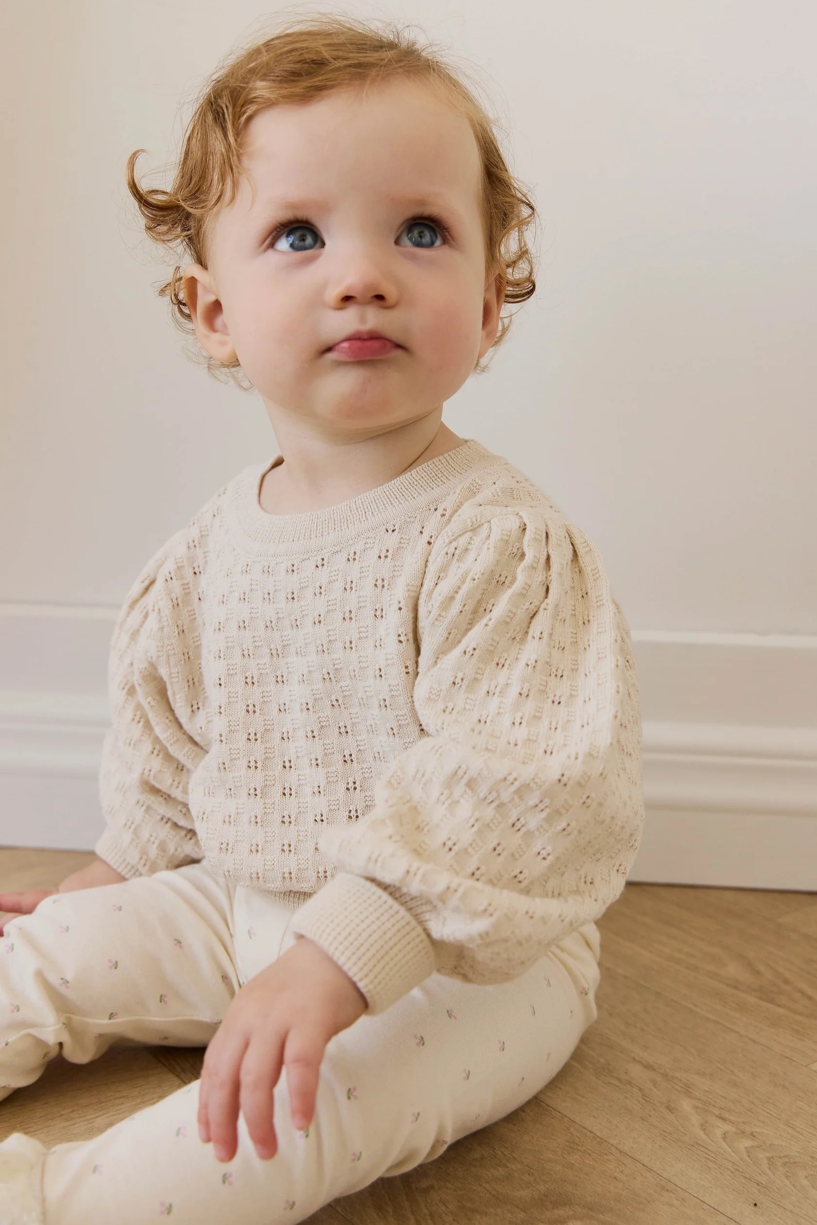 【預購】JAMIE KAY -Organic Cotton Everyday Legging（Ditsy Cherries）