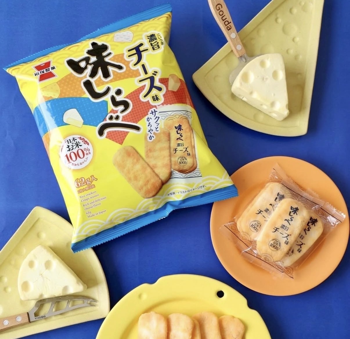 【最新產品】JP 濃旨芝士風味脆餅 62g 6473 TK260319