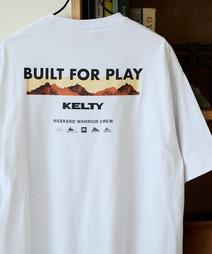 日本 Kelty x Freak's Store Mountain Logo Print T-Shirt