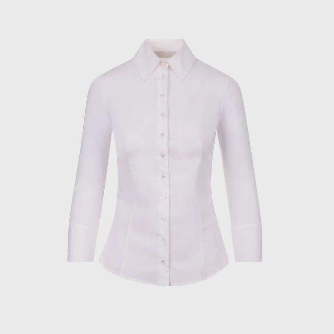 1AF0323-002 [ANNE FONTAINE] Connie Shirt White #P0851301 (EU)