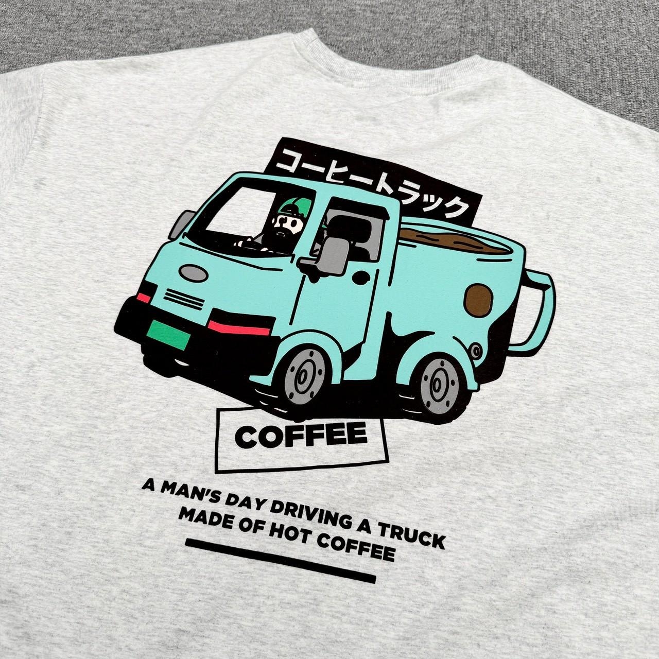 日文咖啡卡車印花短T 81175