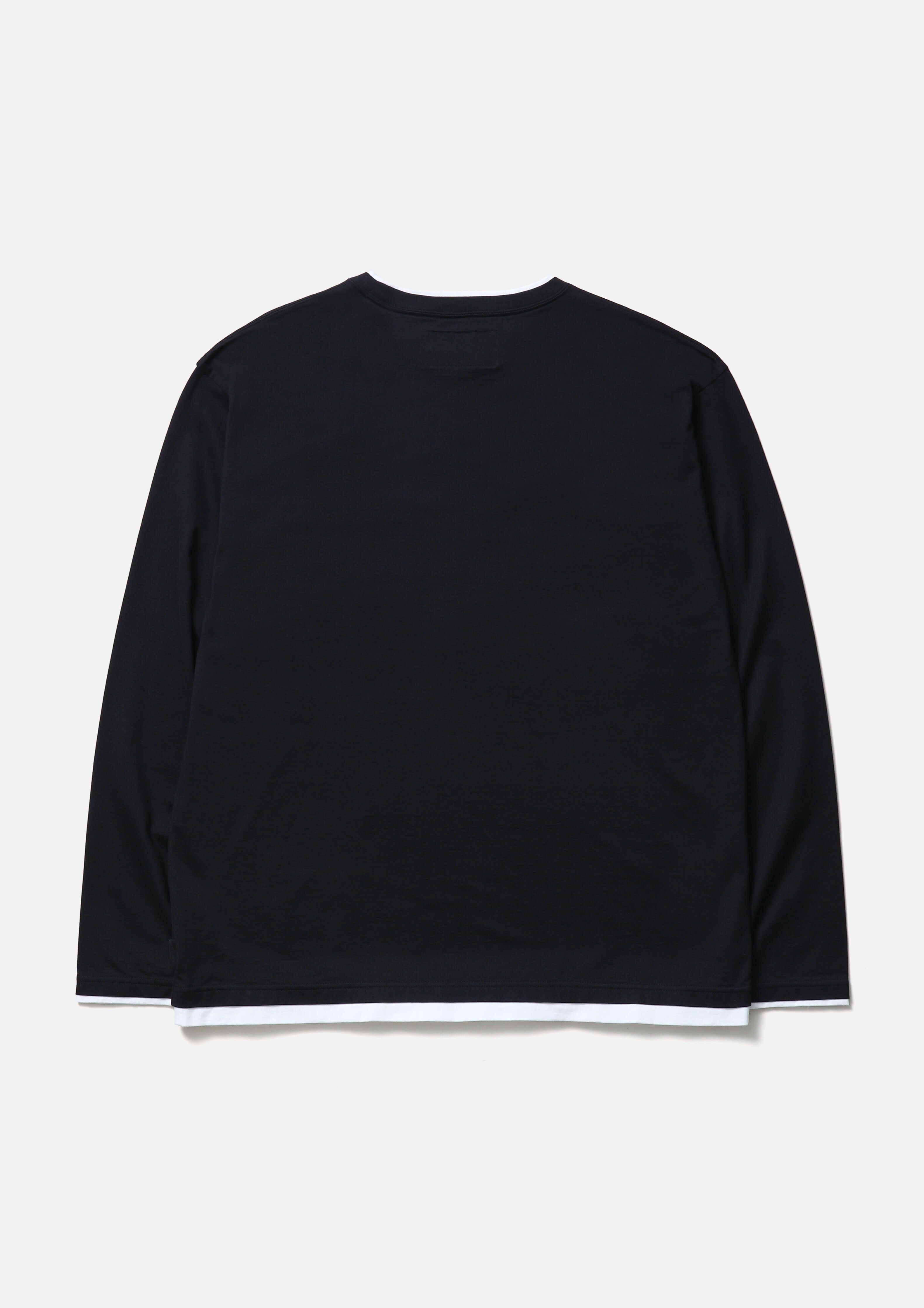 【NEIGHBORHOOD 】 0321(六） 發售BW . LAYERED TRIM CREWNECK LS