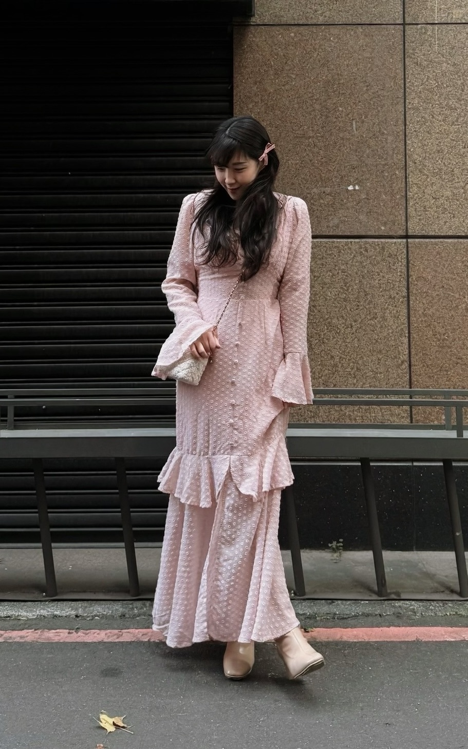 春款 蛋糕長洋裝