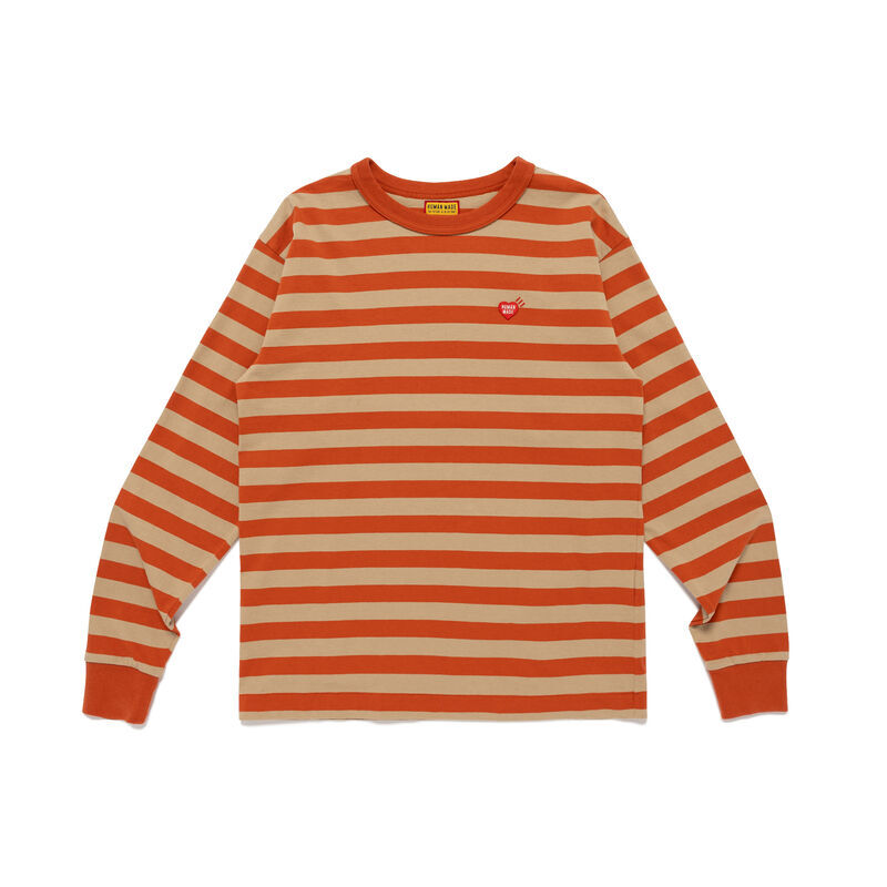 【HUMAN MADE】0321(六）發售STRIPED L/S T-SHIRT